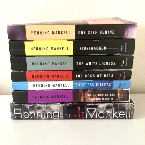 7 Hanning Makell Books Kurt Wallander Series - Picture 1 of 12